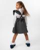 Picture of Caramelo Kids Girls School Pinafore With Frill - Navy
