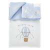 Picture of Monnalisa Bebe Boys Hot Air Balloon Blanket - Blue