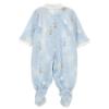 Picture of Monnalisa Bebe Boys Hot Air Balloon AOP Babygrow - Blue