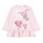 Picture of Monnalisa Bebe Girls Dumbo Ruffle Tunic Top - Pink
