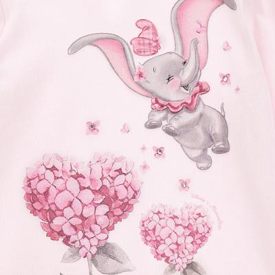 Picture of Monnalisa Bebe Girls Dumbo Ruffle Tunic Top - Pink