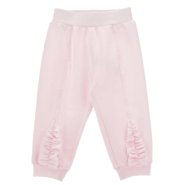 Picture of Monnalisa Bebe Girls Dumbo Ruffle Joggers - Pink