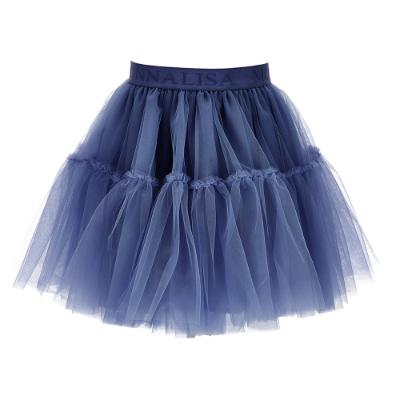 Picture of PRE-ORDER Monnalisa Girls Frozen Classic Tulle Skirt - Blue