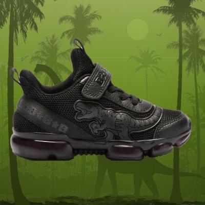 Picture of Bull Boys T Rex Dinosaur Lights Trainer - Black