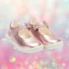 Picture of Lelli Kelly Millie Mix Kayla Toddler Easy On Mary Jane - Metallic Pink Leather