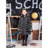 Picture of A Dee BTS Collection Becky Padded Coat With Faux Fur Trim Hood - Dark Grey