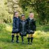 Picture of A Dee BTS Collection Blair Heart Raincoat - Black