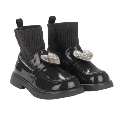 Picture of A Dee BTS Collection Mary Jane Sock Wellie - Dark Grey