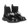 Picture of A Dee BTS Collection Mary Jane Sock Wellie - Black