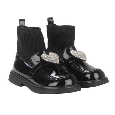 Picture of A Dee BTS Collection Mary Jane Sock Wellie - Black