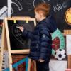 Picture of Mitch & Son JNR BTS Collection Troy Padded Jacket - Dark Navy
