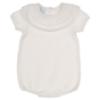 Picture of Granlei Baby Girls Summer Knit Romper - White
