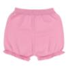 Picture of Granlei  Girls Summer Knit Plumetti Ruffle tunic Shorts Set - Fuchsia Pink White