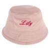 Picture of Personalise Panache Customisable Bucket Hat - Pale Pink Fuchsia