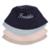 Picture of Personalise Panache Customisable Bucket Hat - Navy Pale Blue