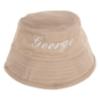 Picture of Personalise Panache Customisable Bucket Hat - Beige White