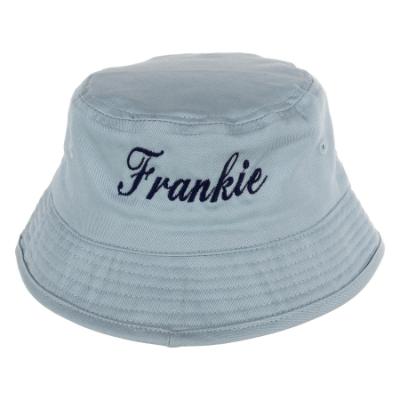 Picture of Personalise Panache Customisable Bucket Hat - Powder Blue Navy