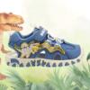 Picture of Bull Boys Easy On Spinosaurus Closed Toe Lights Sandal - Blue Jeans