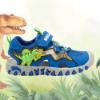 Picture of Bull Boys Easy On Spinosaurus Closed Toe Lights Sandal - Royal Blue