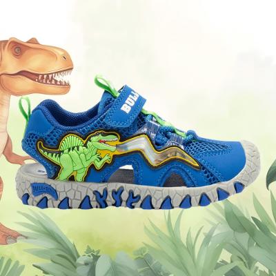 Picture of Bull Boys Easy On Spinosaurus Closed Toe Lights Sandal - Royal Blue