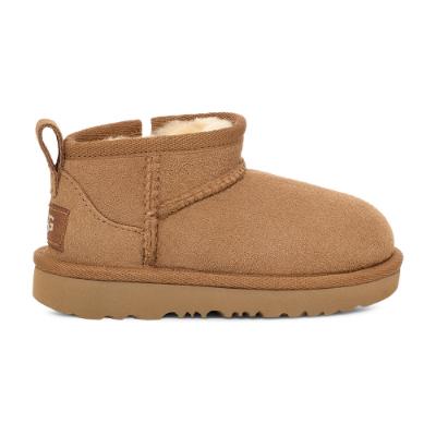 Picture of UGG Toddler Classic Ultra Mini Boot Inside Zip - Chestnut