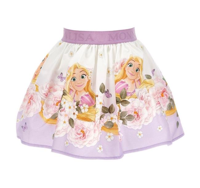 Picture of Monnalisa Girls Rapunzel Skirt - Lilac