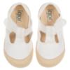 Picture of Igor Easy On Lona Pepito Canvas Barefoot T-Bar - White