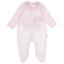 Picture of First Baby Girls Front Fastening Hot Air Balloon Babygrow - Pink 