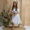 Picture of Jamiks Kids Girls Basienka Organic Cotton Skirt Set X 2  - Ivory