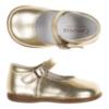 Picture of Caminito Toddler Girls Mary Jane Shoe - Metallic Gold Leather 
