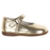 Picture of Caminito Toddler Girls Mary Jane Shoe - Metallic Gold Leather 