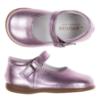 Picture of Caminito Toddler Girls Mary Jane Shoe - Metallic Pink Leather