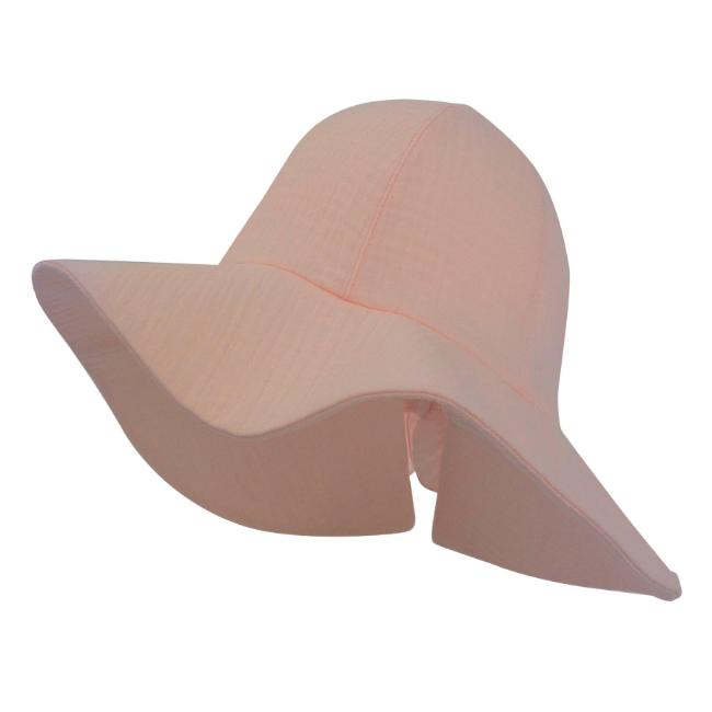 Picture of Jamiks Kids Girls Mafifi Organic Cotton Sunhat - Dark Pink