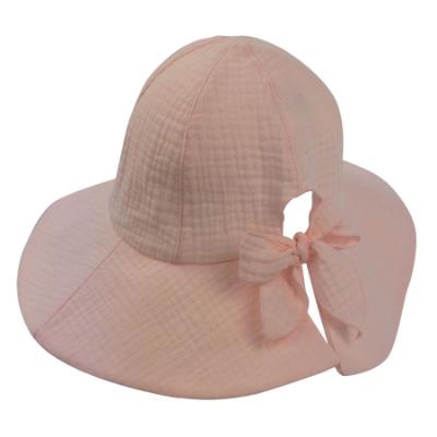 Picture of Jamiks Kids Girls Mafifi Organic Cotton Sunhat - Dark Pink