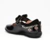 Picture of Lelli Kelly Angel Girls School Shoe F Fit With Detachable Heart Bracelet - Black Patent