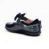 Picture of Lelli Kelly Alexandra Girls School Shoe G Fit With Detachable  Charm Bracelet - Navy Patent