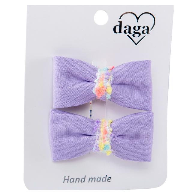 Picture of Daga Girls Fancy WOW Hairclips X 2 - Lilac