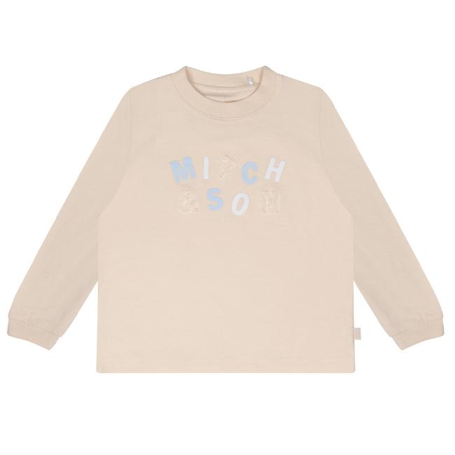 Picture of Mitch & Son Neutral Blues Ant Logo Long Sleeved Top - Beige