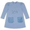 Picture of A Dee On Ice Collection Poppy On Ice A Line Dress - Iced Blue
