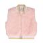Picture of A Dee Abstract Teddy Collection Sally Faux Fur Gilet - Baby Pink