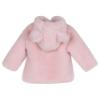Picture of Little A Bear Hugs Collection Gabriella Faux Fur Hooded Jacket - Baby Pink