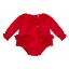 Picture of Little A Festive Hearts Collection Harley Tulle Frill Romper - Red