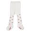 Picture of Little A Festive Hearts Collection Hazel Diamante Heart Tights - Snow White 