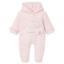Picture of Sofija Baby Princess Front Opening Padded Pramsuit - Pink
