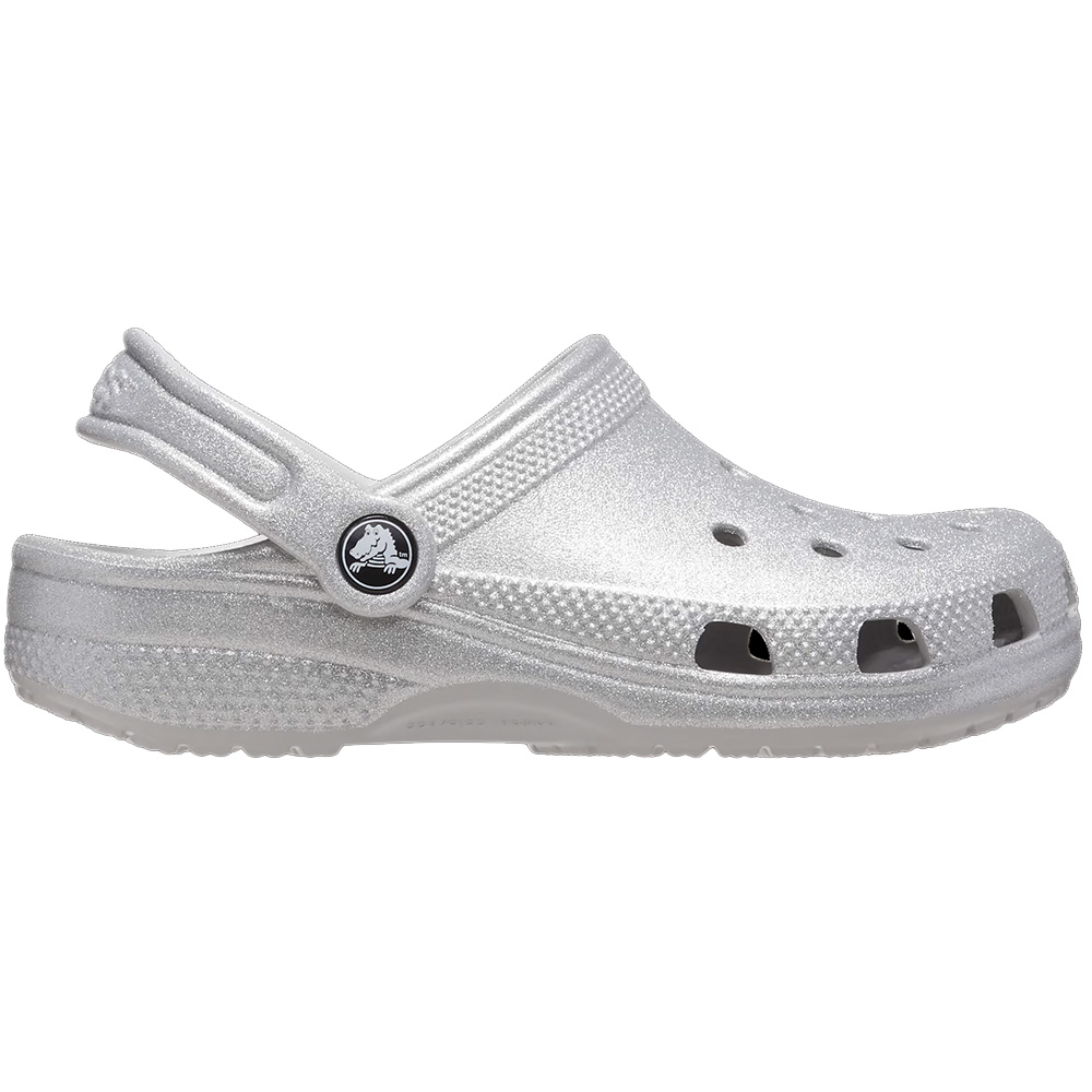 Glitter clog crocs deals