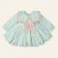 Picture of Mac Ilusion Baby Admirar Collection Girls Tulle Ruffle Carousel Dress - Ambrosia Green