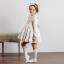 Picture of Abuela Tata Girls Bunny & Gingham Print Ruffle Dress - Pale Pink