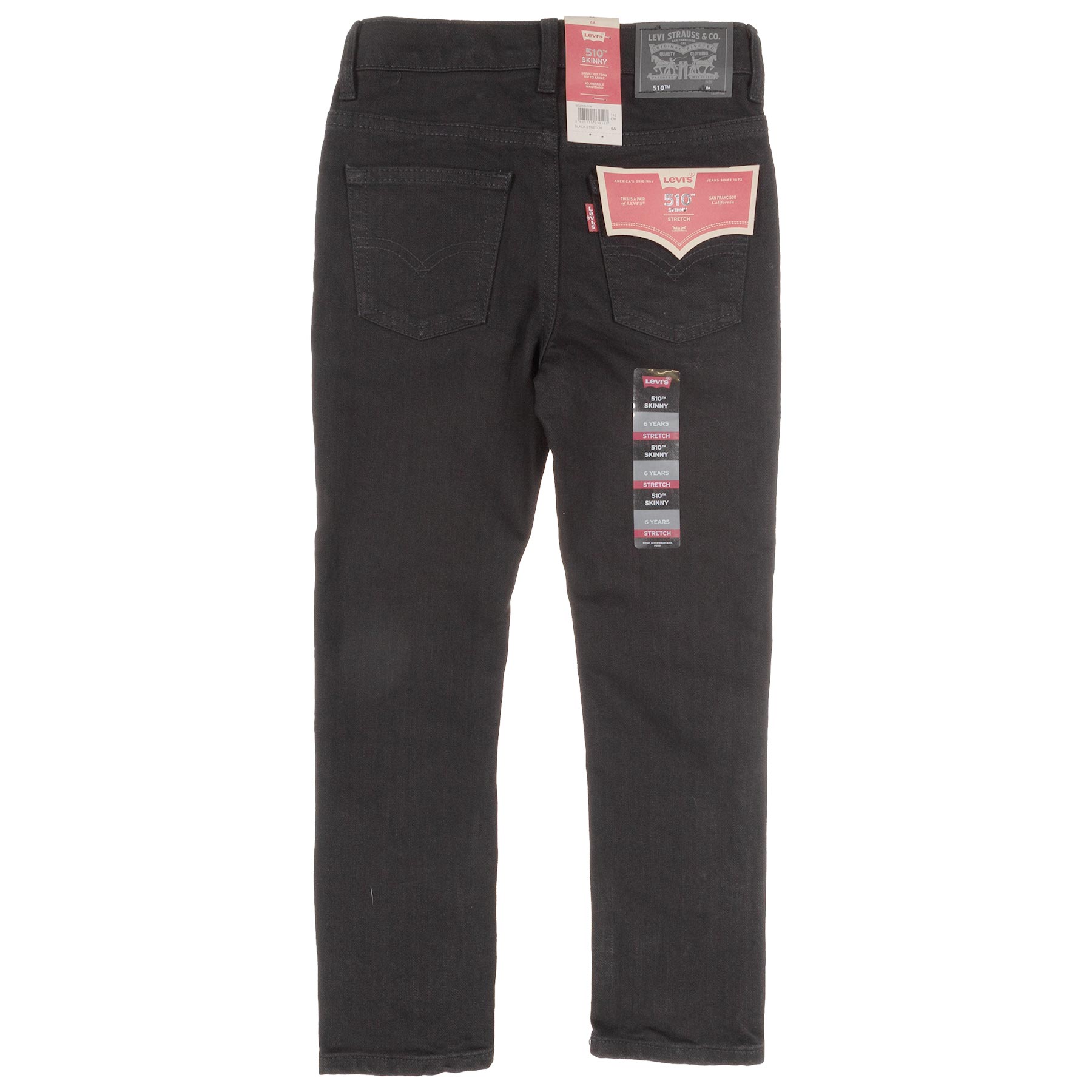 Levi s Boys 510 Skinny Fit Jeans Black