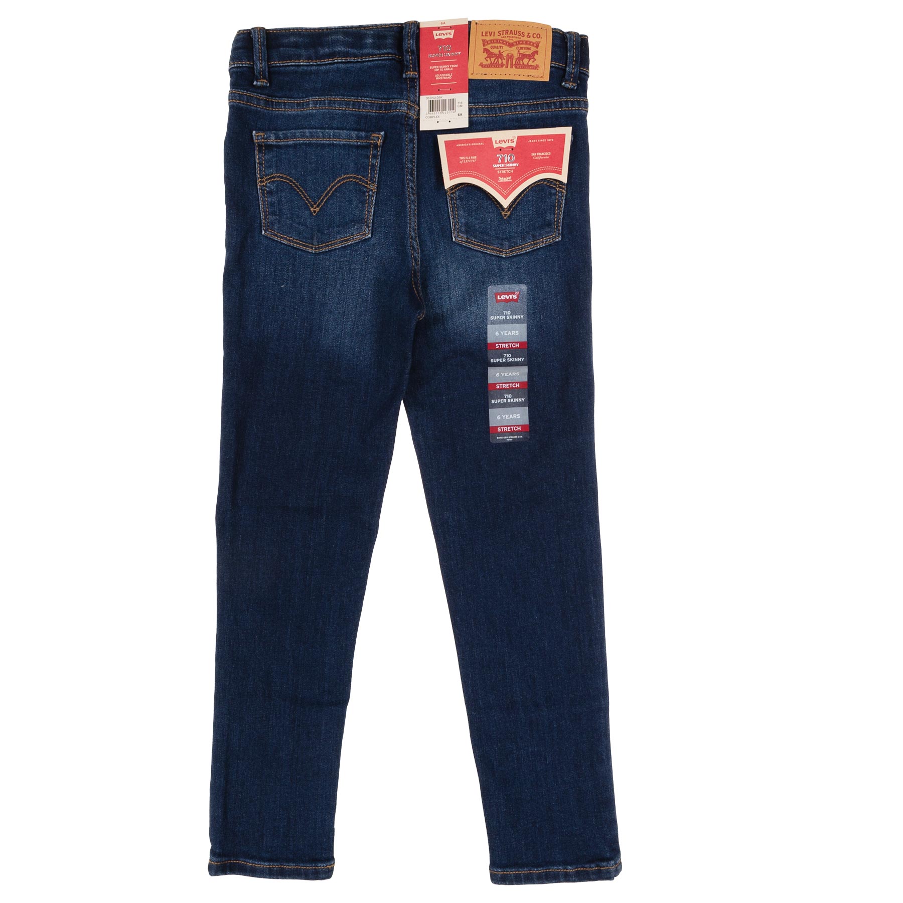 Levi's Girls 710 Skinny Jeans Complex