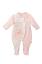 Picture of First Baby Girls  Front Fastening Unicorn Print Babygrow - Pink 